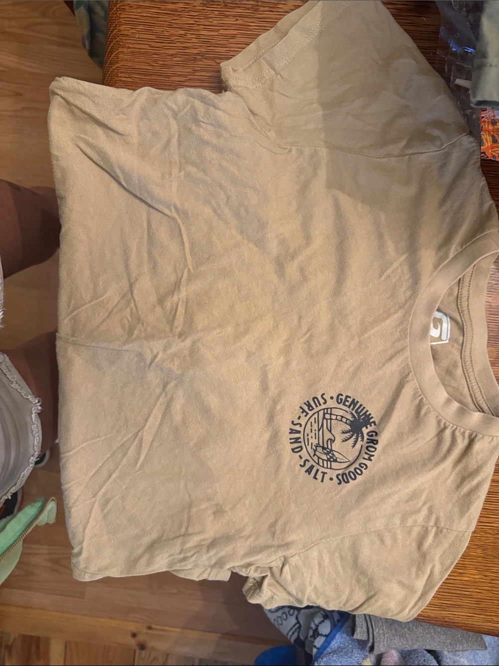 Genuine Tan Short-Sleeve Graphic Tee